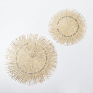 BY NATIVE Wall Decoration - Hand-woven "Sun Circles" 90cm and 120 cm diameter